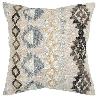 LOOMLAN Marge Boho Throw Pillow With Down Insert