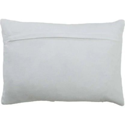 Margo Striped White Lumbar Pillow Insert - LOOMLAN - LOOMLAN - Throw Pillows