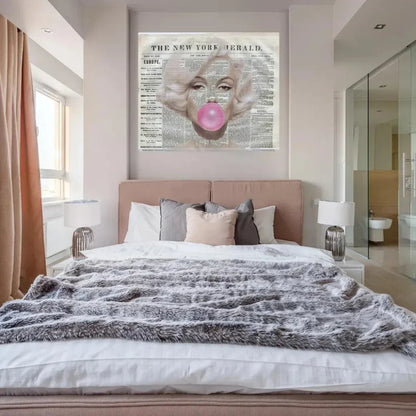 Marilyn Monroe Wall Art Indoor Outdoor Canvas - LOOMLAN - LOOMLAN - Canvas Art