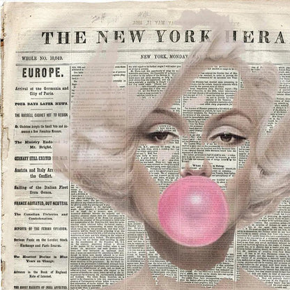 Marilyn Monroe Wall Art Indoor Outdoor Canvas - LOOMLAN - LOOMLAN - Canvas Art