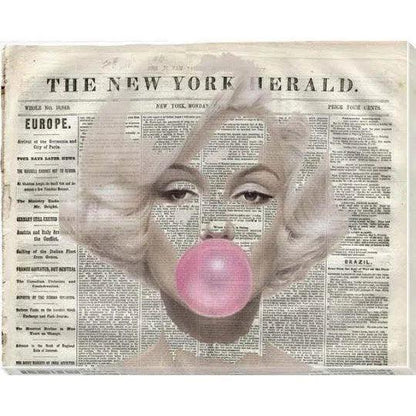 Marilyn Monroe Wall Art Indoor Outdoor Canvas - LOOMLAN - LOOMLAN - Canvas Art