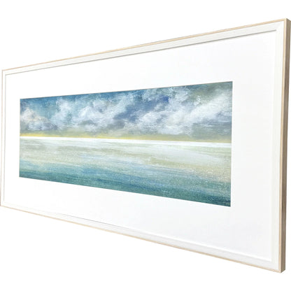 Marine Mist Wood Frame Canvas Art