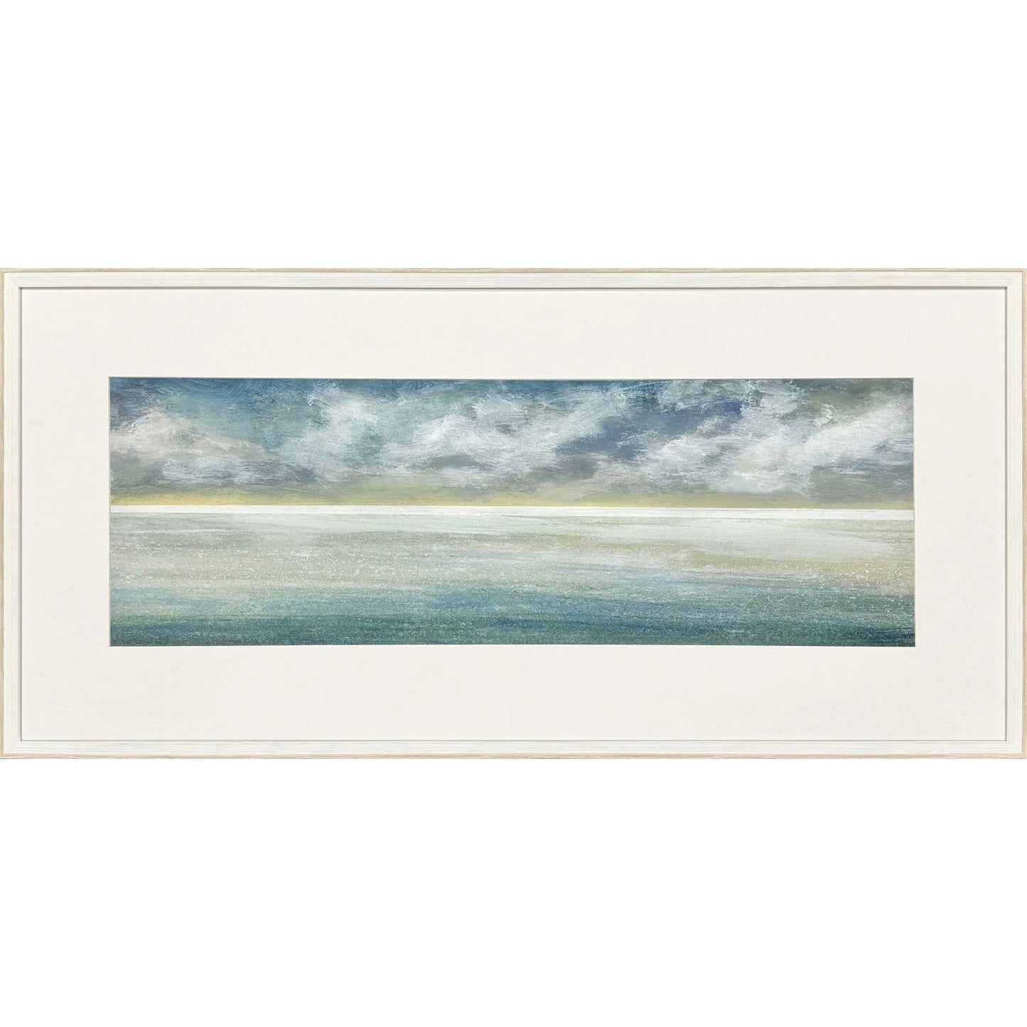 Marine Mist Wood Frame Canvas Art