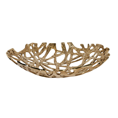 Marley Mesh Brass Bowl