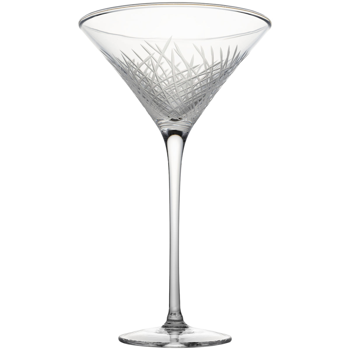 Abigails Martini Handmade Clear Glass ( Set of 5)
