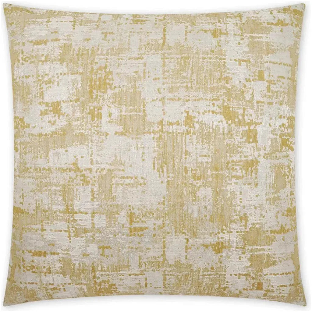 Mathilde Lemon Glam Yellow Large Throw Pillow Insert - LOOMLAN - D.V. Kap - Throw Pillows