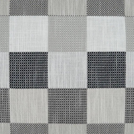 Matney Domino Geometric Grey Large Throw Pillow Insert - LOOMLAN - D.V. Kap - Throw Pillows