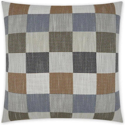 Matney Indigo Slate Blue Large Throw Pillow Insert - LOOMLAN - D.V. Kap - Throw Pillows