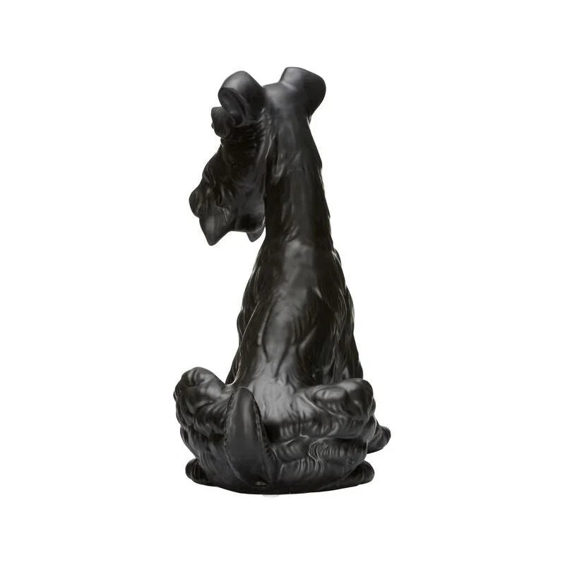Matte Black Ceramic Henry Dog Statue - LOOMLAN - Chelsea House - Statues & Sculptures