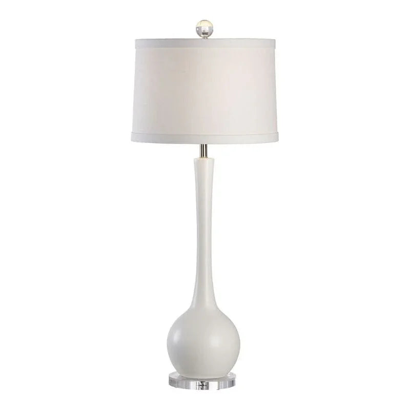 Matthews Ceramic With Silver Accents Table Lamp - LOOMLAN - Chelsea House - Table Lamps