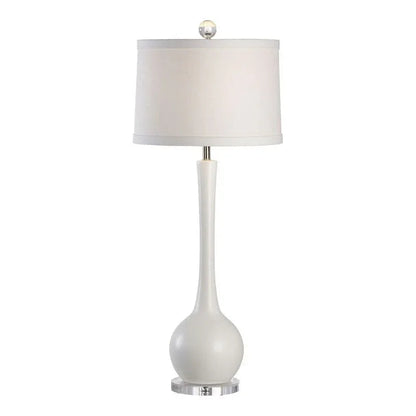 Matthews Ceramic With Silver Accents Table Lamp - LOOMLAN - Chelsea House - Table Lamps