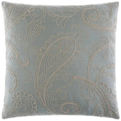 Mattuck Grey Throw Pillow With Insert - LOOMLAN - D.V. Kap - Throw Pillows