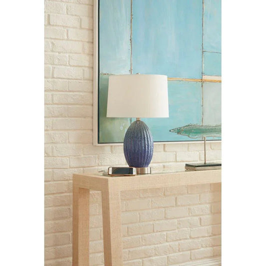Maui Ceramic Made Table Lamp - LOOMLAN - Wildwood - Table Lamps