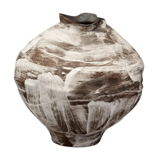 Maurice Ceramic Decorative Vase by Jamie Young - LOOMLAN - Jamie Young - Vases & Jars
