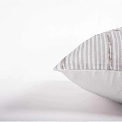 May Striped Outdoor Throw Pillowss-Outdoor Pillows-LOOMLAN-LOOMLAN