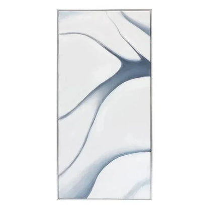 Meditation Wall Art Set Of 3 Silver Floater - LOOMLAN - SUNPAN - Canvas Art