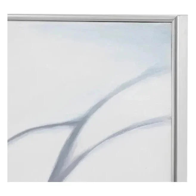Meditation Wall Art Set Of 3 Silver Floater - LOOMLAN - SUNPAN - Canvas Art