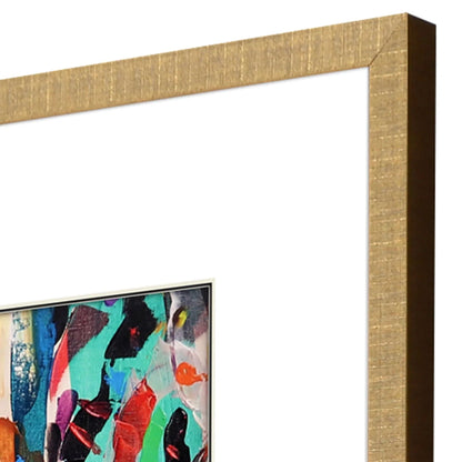 Meditations Blue Framed Wall Art 4PC -- view 4