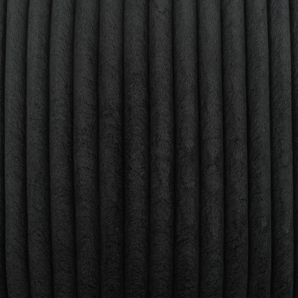 Megga Jet Black Throw Pillow With Insert - LOOMLAN - D.V. Kap - Throw Pillows