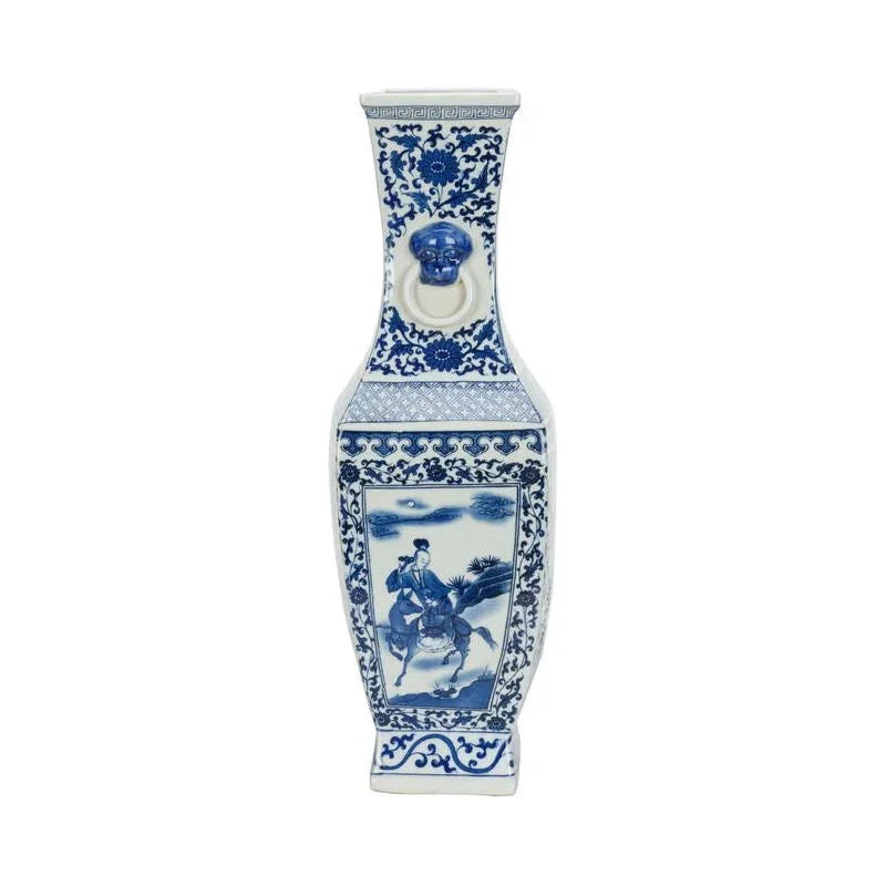 Meiling Dragon Porcelain Made Vase - LOOMLAN - Chelsea House - Vases & Jars