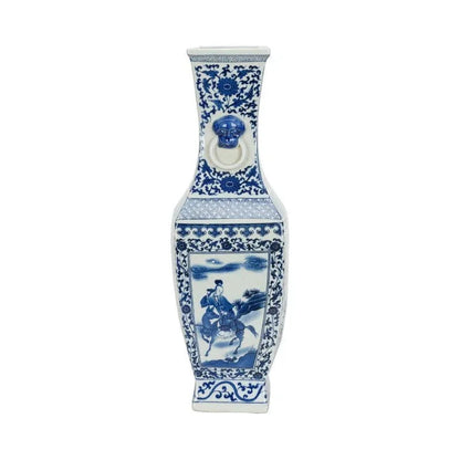 Meiling Dragon Porcelain Made Vase - LOOMLAN - Chelsea House - Vases & Jars