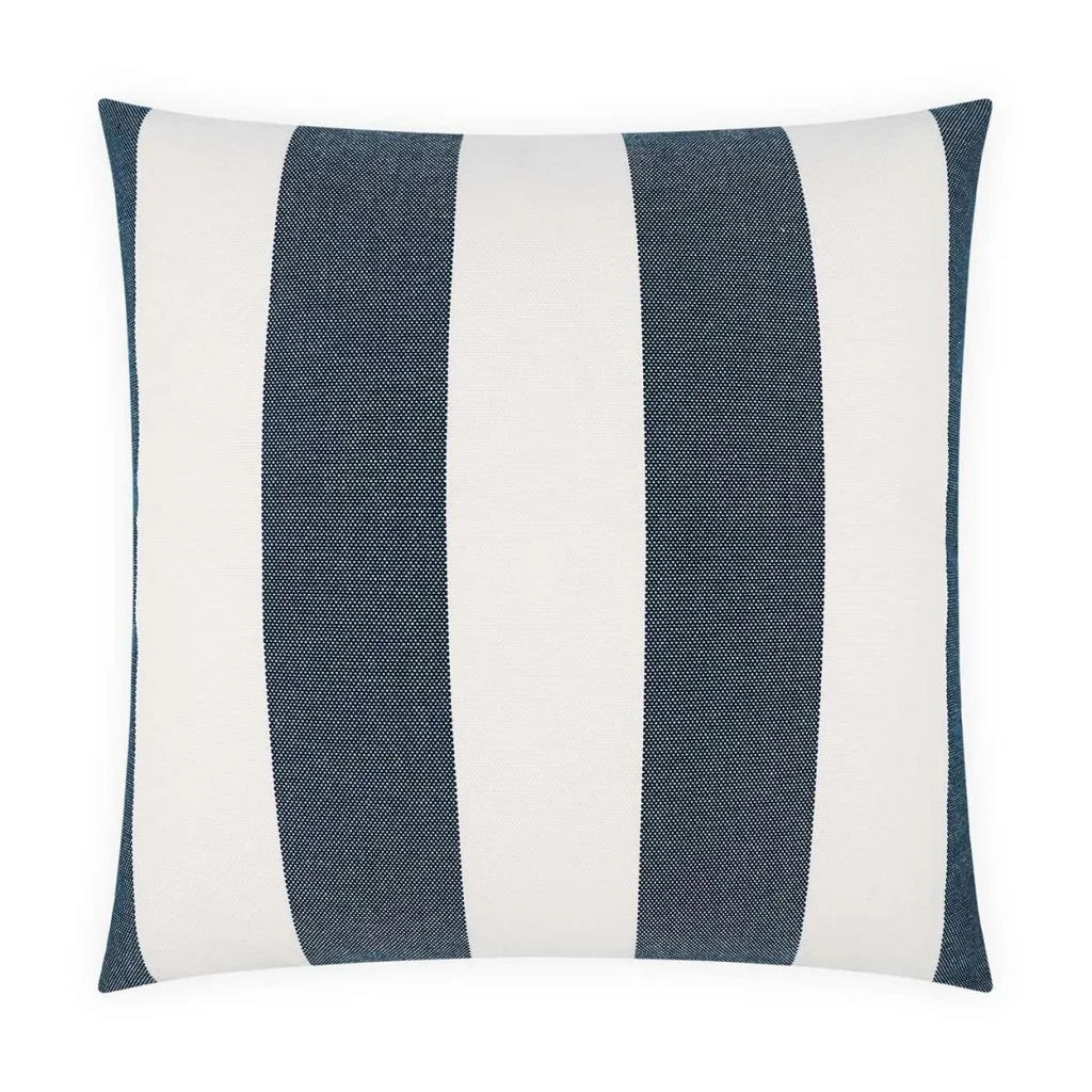 Melbourne Handmade Outdoor Pillow-Outdoor Pillows-D.V. Kap-Blue-Square-LOOMLAN