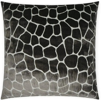 Melman Pewter Animal Grey Large Throw Pillow Insert - LOOMLAN - D.V. Kap - Throw Pillows