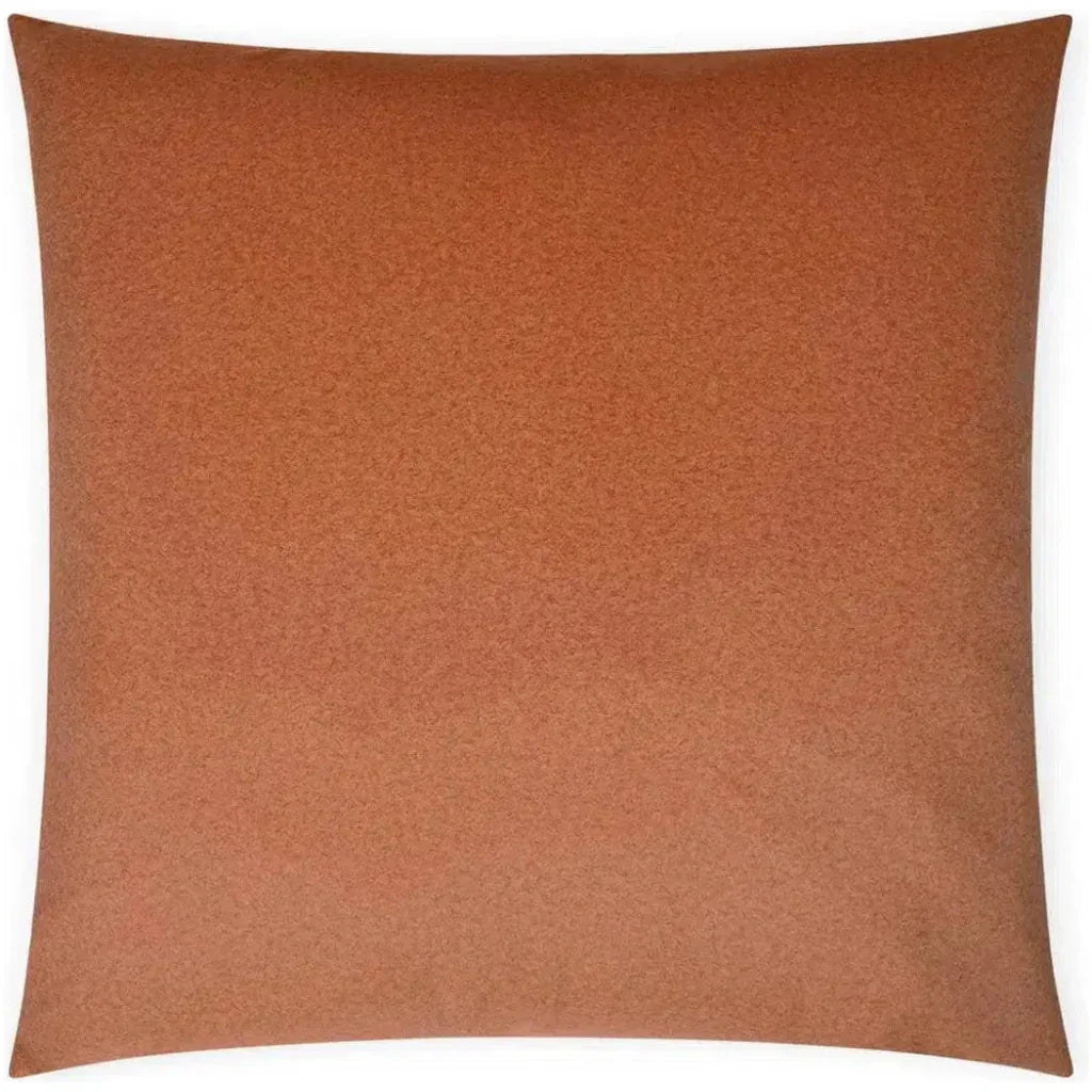D.V. Kap Merino Coral Solid Coral Large Throw Pillow Insert