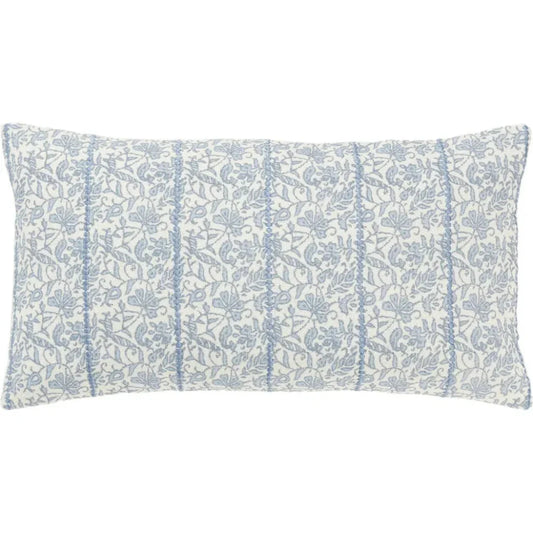 Mia Botanical Long Lumbar Pillow For Bed - LOOMLAN - LOOMLAN - Throw Pillows
