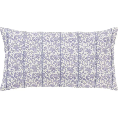 Mia Botanical Long Lumbar Pillow For Bed - LOOMLAN - LOOMLAN - Throw Pillows