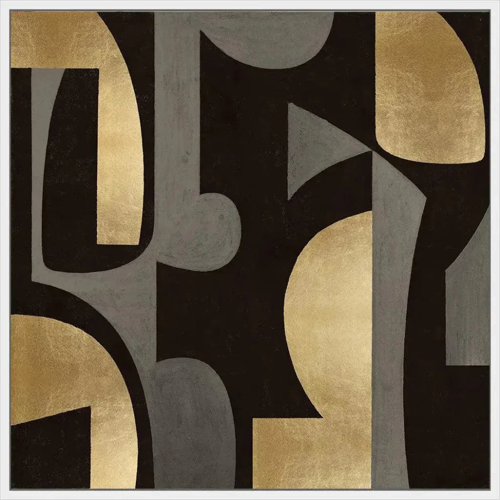 Mid Century Abstract IIICanvas Wall Art For Living Room - LOOMLAN - LOOMLAN - Canvas Art