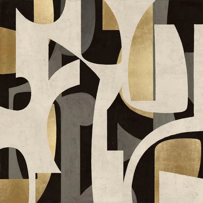 Mid Century Abstract d Canvas Wall Art For Living Room - LOOMLAN - LOOMLAN - Canvas Art