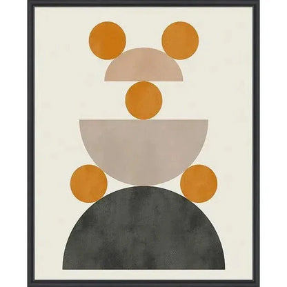 Mid Century Mod I Artwork d Canvas Floating - LOOMLAN - LOOMLAN - Canvas Art