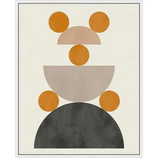 Mid Century Mod I Artwork d Canvas Floating - LOOMLAN - LOOMLAN - Canvas Art