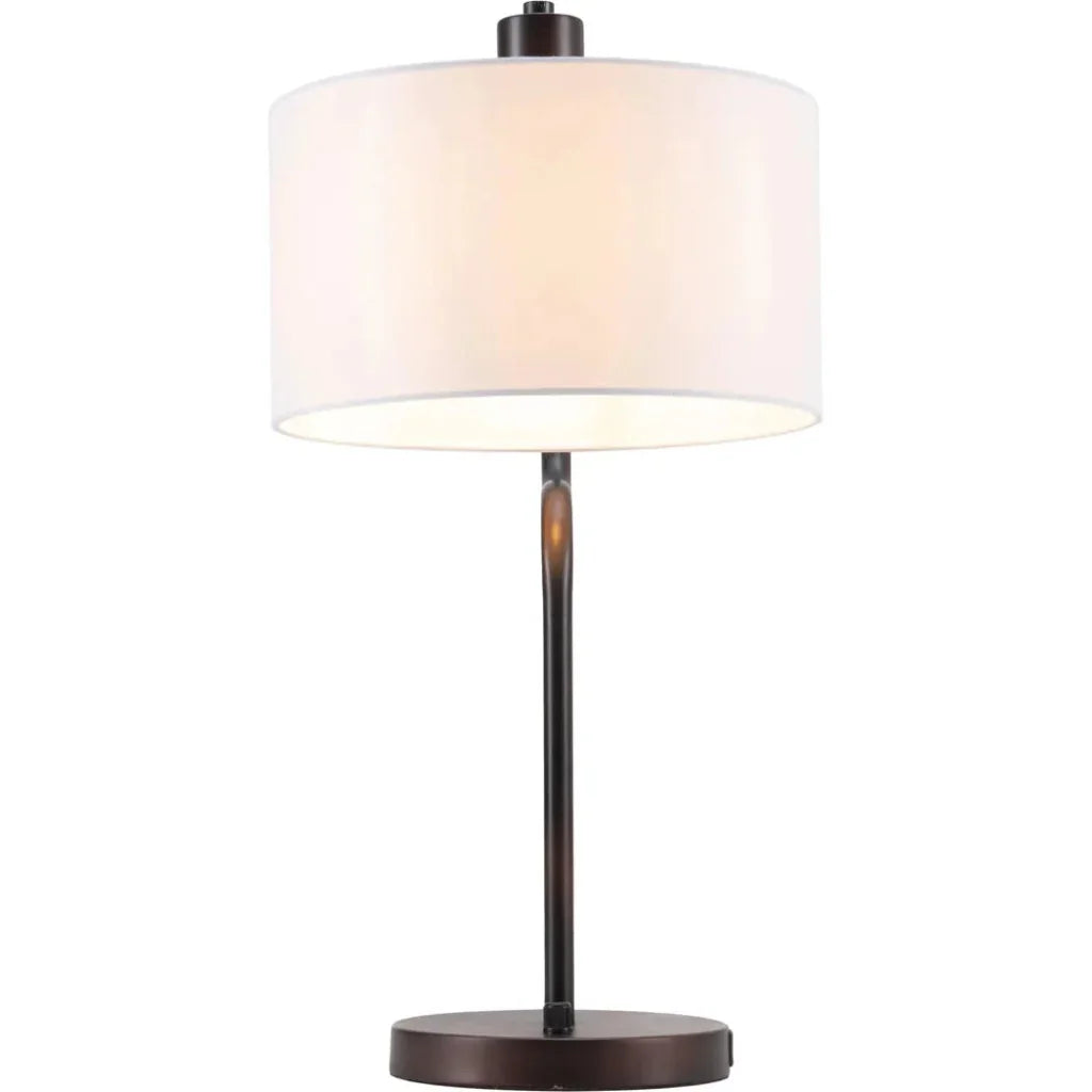 Middlemist Table Lamp White - LOOMLAN - Zuo Modern - Table Lamps