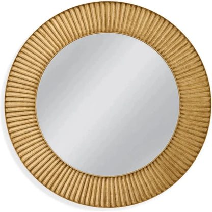 Midtown MDF Gold Wall Mirror - LOOMLAN - Bassett Mirror - Wall Mirrors