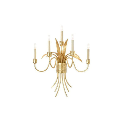 Mignon Iron Made Golden Wall Sconce - LOOMLAN - Wildwood - Wall Sconces