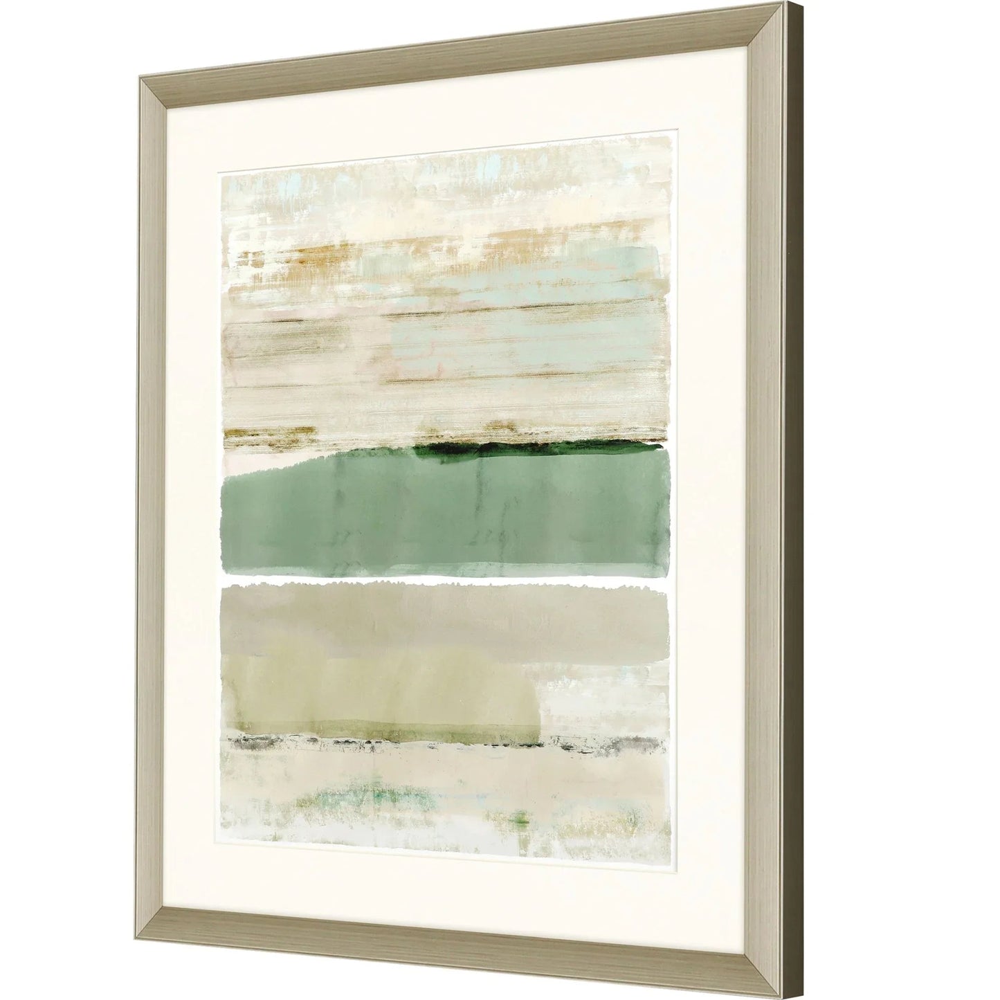 Miles Away Green Canvas Art