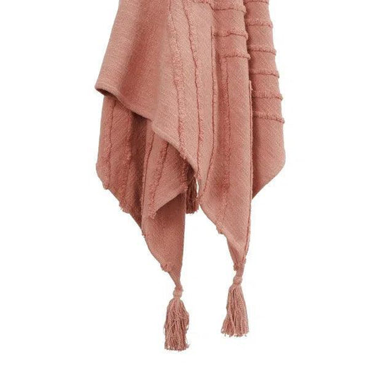 LOOMLAN Milo Boho Cotton Throw Blanket