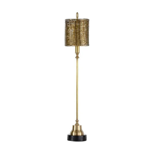 Milo Marble Base Table Lamp - LOOMLAN - Wildwood - Table Lamps
