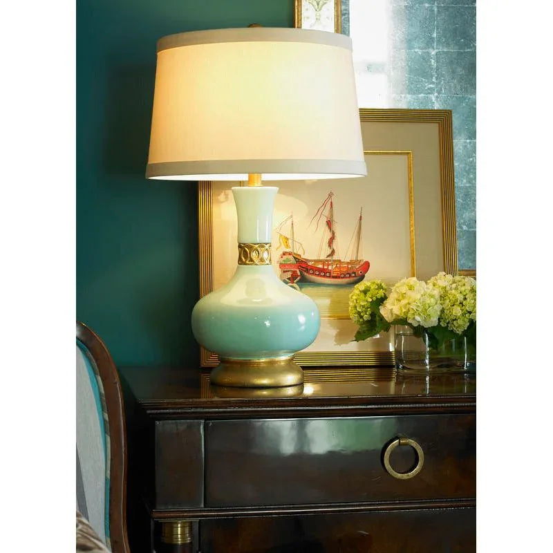 Mimi Porcelain Made Table Lamp - LOOMLAN - Wildwood - Table Lamps