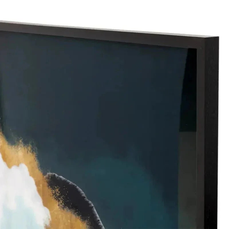 Mind Over Matter Black Framed Wall Art-Framed Wall Art-SUNPAN-LOOMLAN