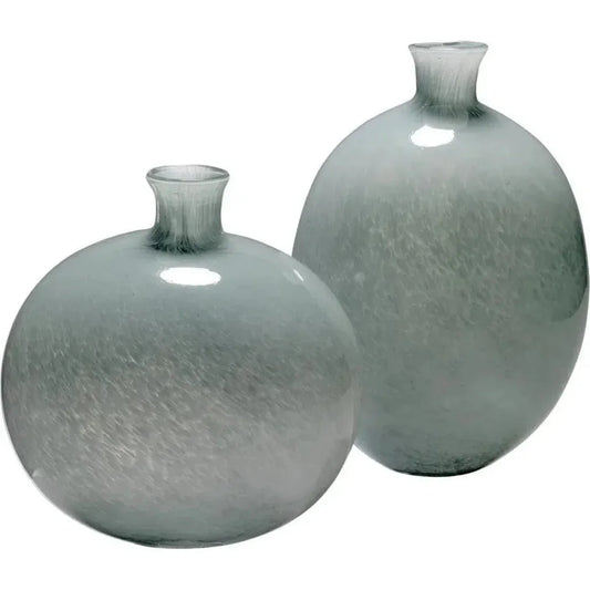 Minx Glass Decorative Vase (Set Of 2)