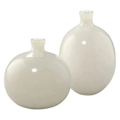 Minx Glass Decorative Vase (Set Of 2)