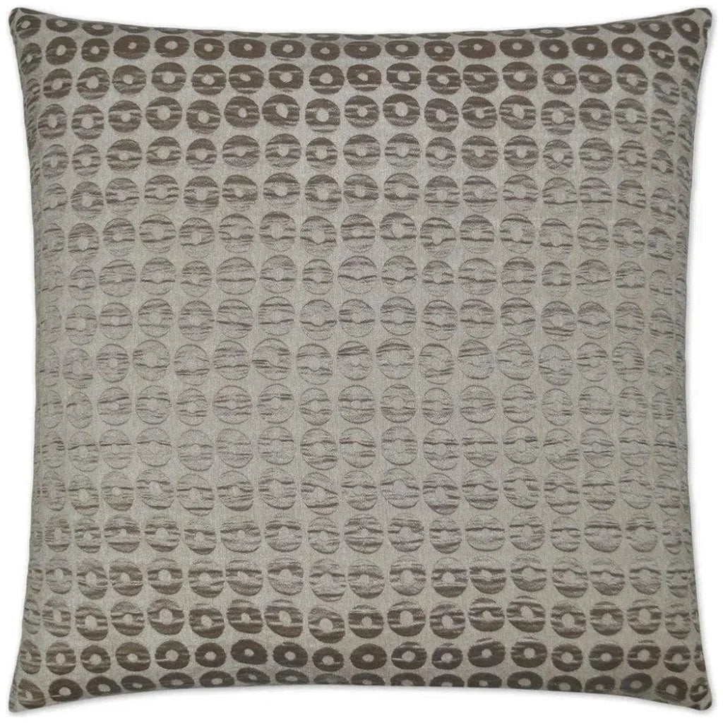 Mirabelle Taupe Throw Pillow With Insert - LOOMLAN - D.V. Kap - Throw Pillows