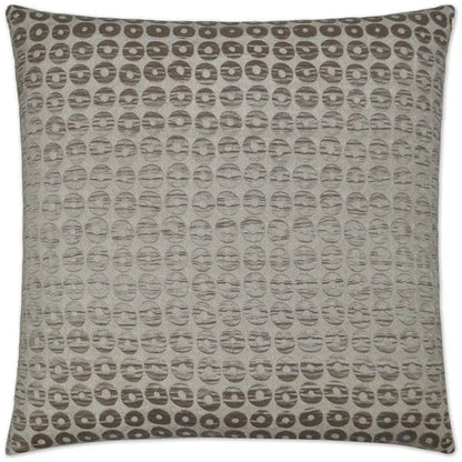 Mirabelle Taupe Throw Pillow With Insert - LOOMLAN - D.V. Kap - Throw Pillows