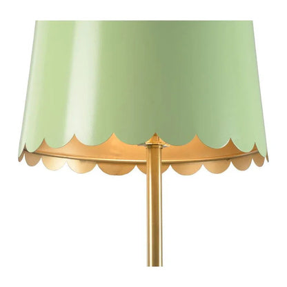 Wildwood Mirasol Brass Base Golden Table Lamp