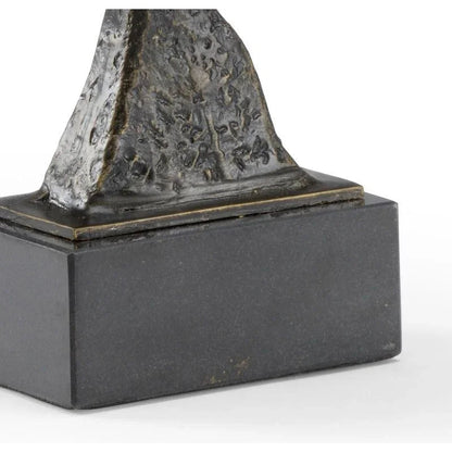 Miro Object Black Base Decorative Sculpture - LOOMLAN - Wildwood - Statues & Sculptures