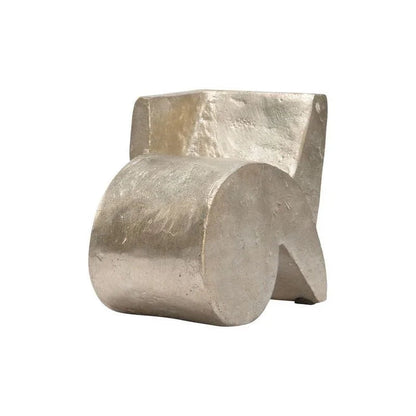 Misquote Metallic Finish Sculpture - LOOMLAN - Wildwood - Statues & Sculptures