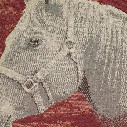 Mister Ed Red Throw Pillow With Insert - LOOMLAN - D.V. Kap - Throw Pillows